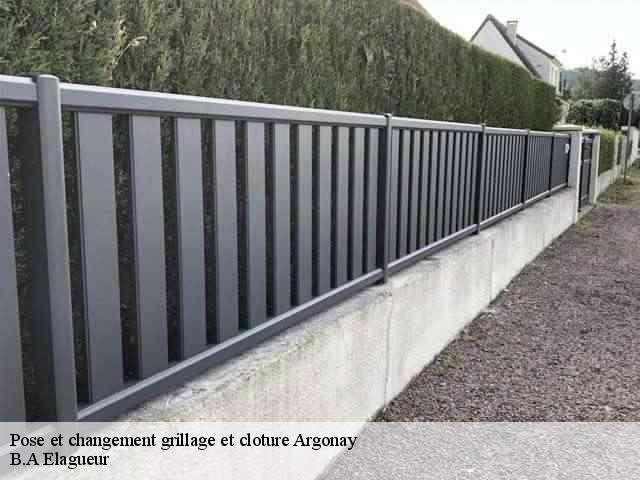 Pose et changement grillage et cloture  argonay-74370 B.A Elagueur