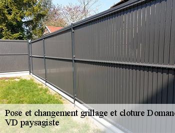 Pose et changement grillage et cloture  74700