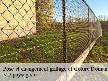 Pose et changement grillage et cloture  74700