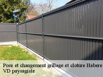 Pose et changement grillage et cloture  74420