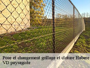 Pose et changement grillage et cloture  74420
