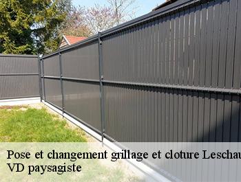 Pose et changement grillage et cloture 74320