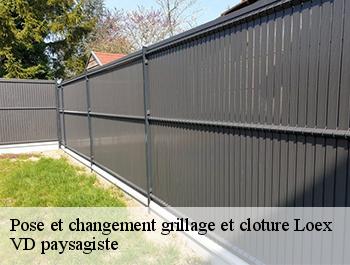 Pose et changement grillage et cloture  74380