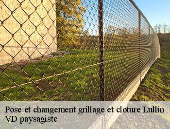 Pose et changement grillage et cloture  74470