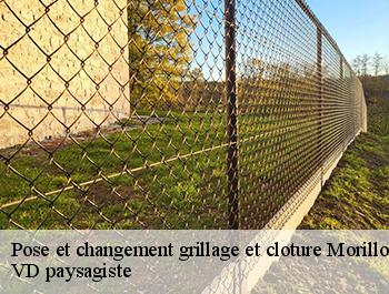 Pose et changement grillage et cloture  74440