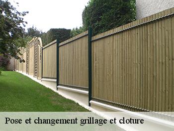 Pose et changement grillage et cloture  74500