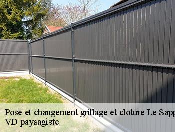 Pose et changement grillage et cloture 74350