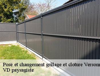 Pose et changement grillage et cloture  74150