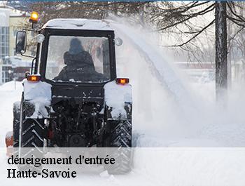 déneigement d'entrée Haute-Savoie 