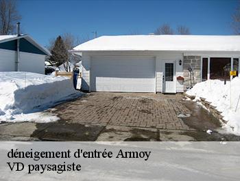 déneigement d'entrée  armoy-74200 VD paysagiste