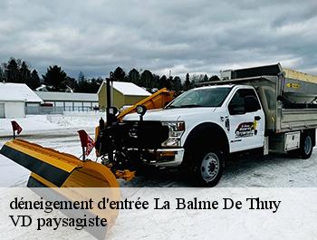 déneigement d'entrée  74230