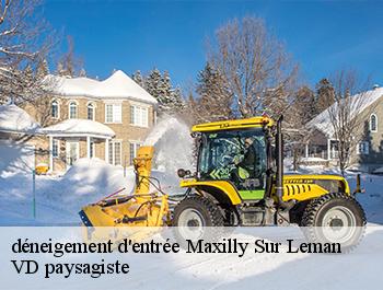 déneigement d'entrée 74500