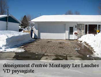 déneigement d'entrée  montagny-les-lanches-74600 VD paysagiste