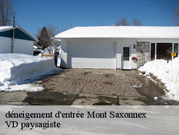 déneigement d'entrée  mont-saxonnex-74130 VD paysagiste