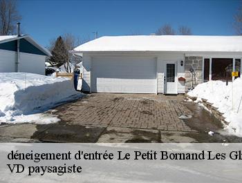 déneigement d'entrée le-petit-bornand-les-glie-74130 VD paysagiste