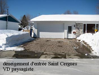 déneigement d'entrée saint-cergues-74140 VD paysagiste