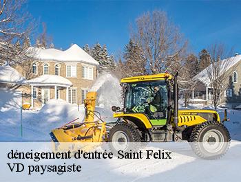 déneigement d'entrée 74540
