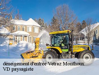 déneigement d'entrée  74100