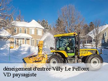 déneigement d'entrée 74350