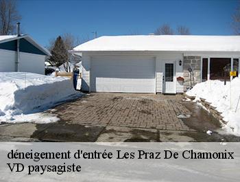 déneigement d'entrée les-praz-de-chamonix-74400 VD paysagiste